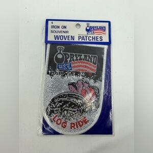 Vintage New Nashville Tennessee OPRYLAND USA Log Ride Theme Park Patch
